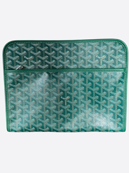 Goyard Green Jouvence GM Toiletry Bag