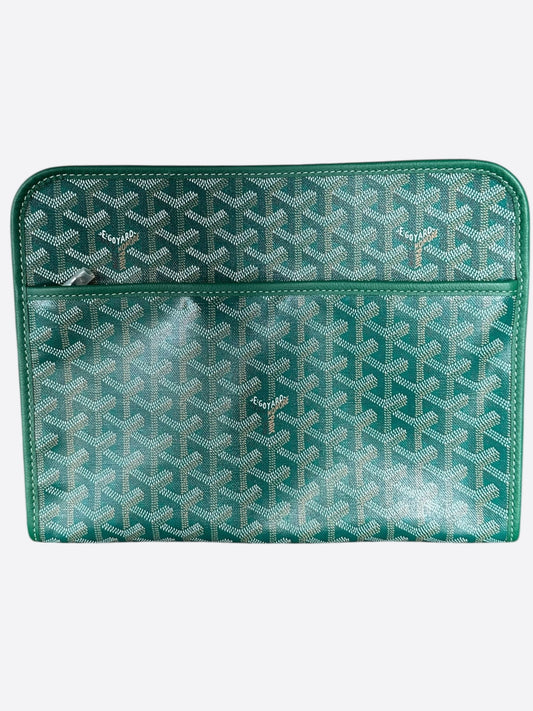 Goyard Green Jouvence GM Toiletry Bag
