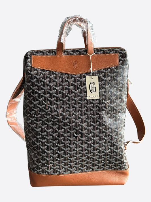 Goyard Black & Brown Cisalpin Backpack