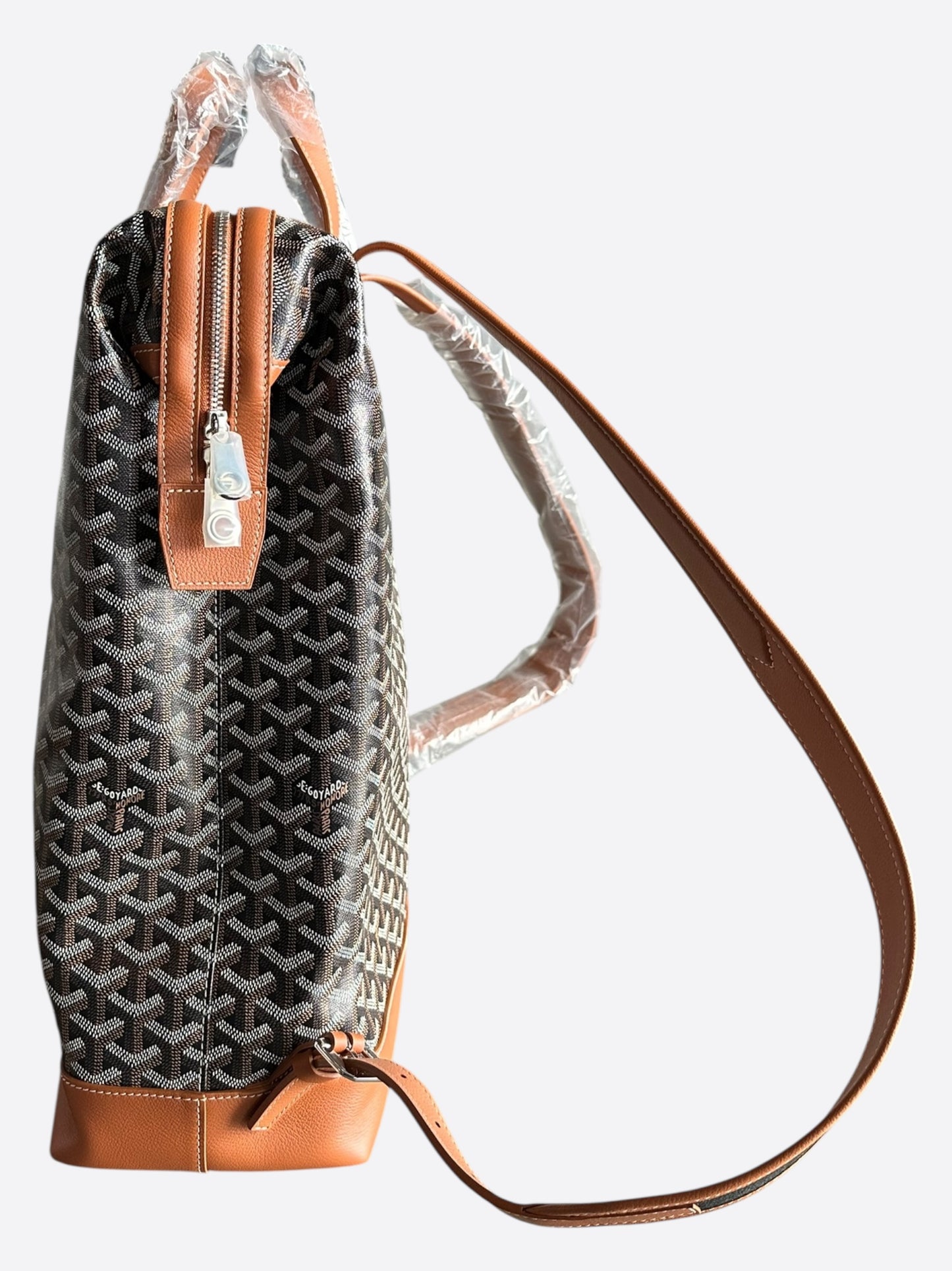 Goyard Black & Brown Cisalpin Backpack