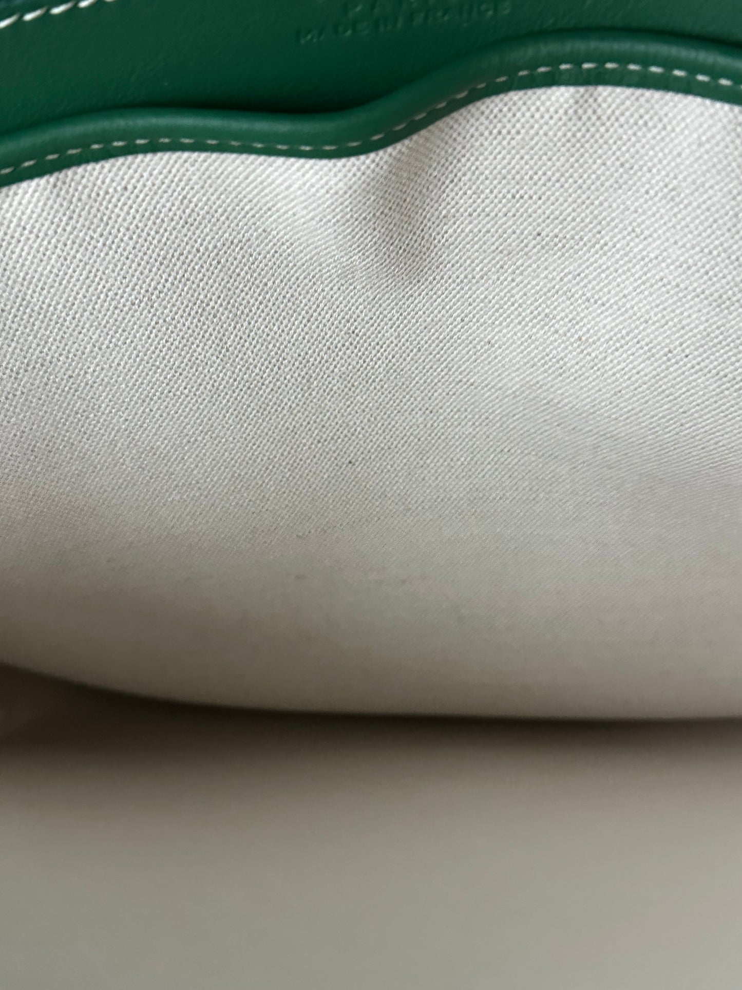 Goyard Green Coursier Messenger Bag