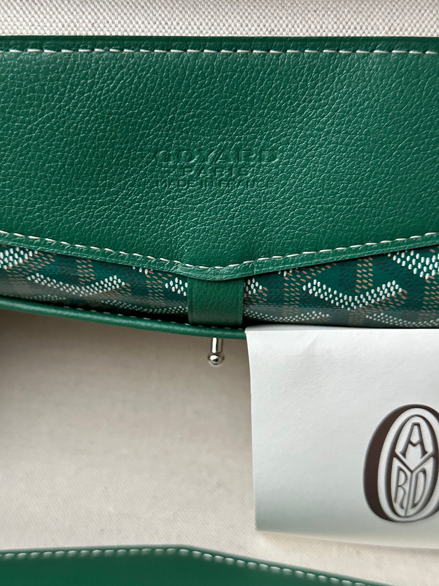 Goyard Green Cisalpin Backpack