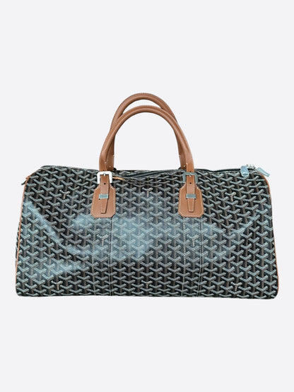 Goyard Black & Brown Boston 50 Duffel Bag