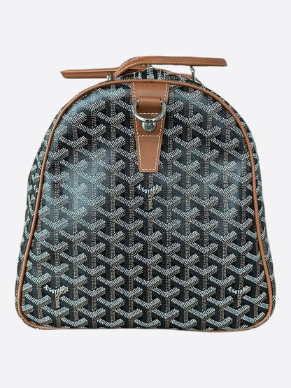 Goyard Black & Brown Boston 50 Duffel Bag