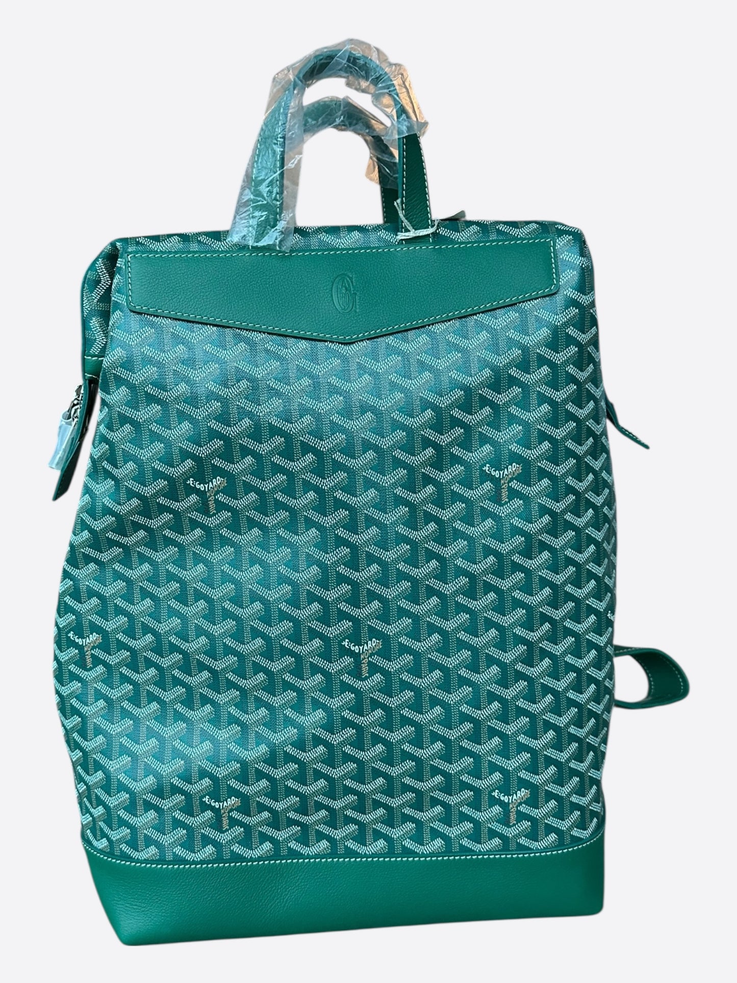 Goyard Green Cisalpin Backpack