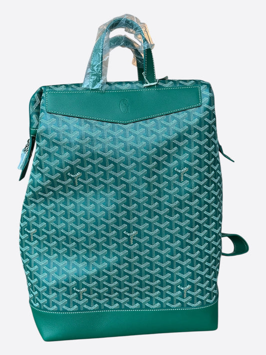 Goyard Green Cisalpin Backpack