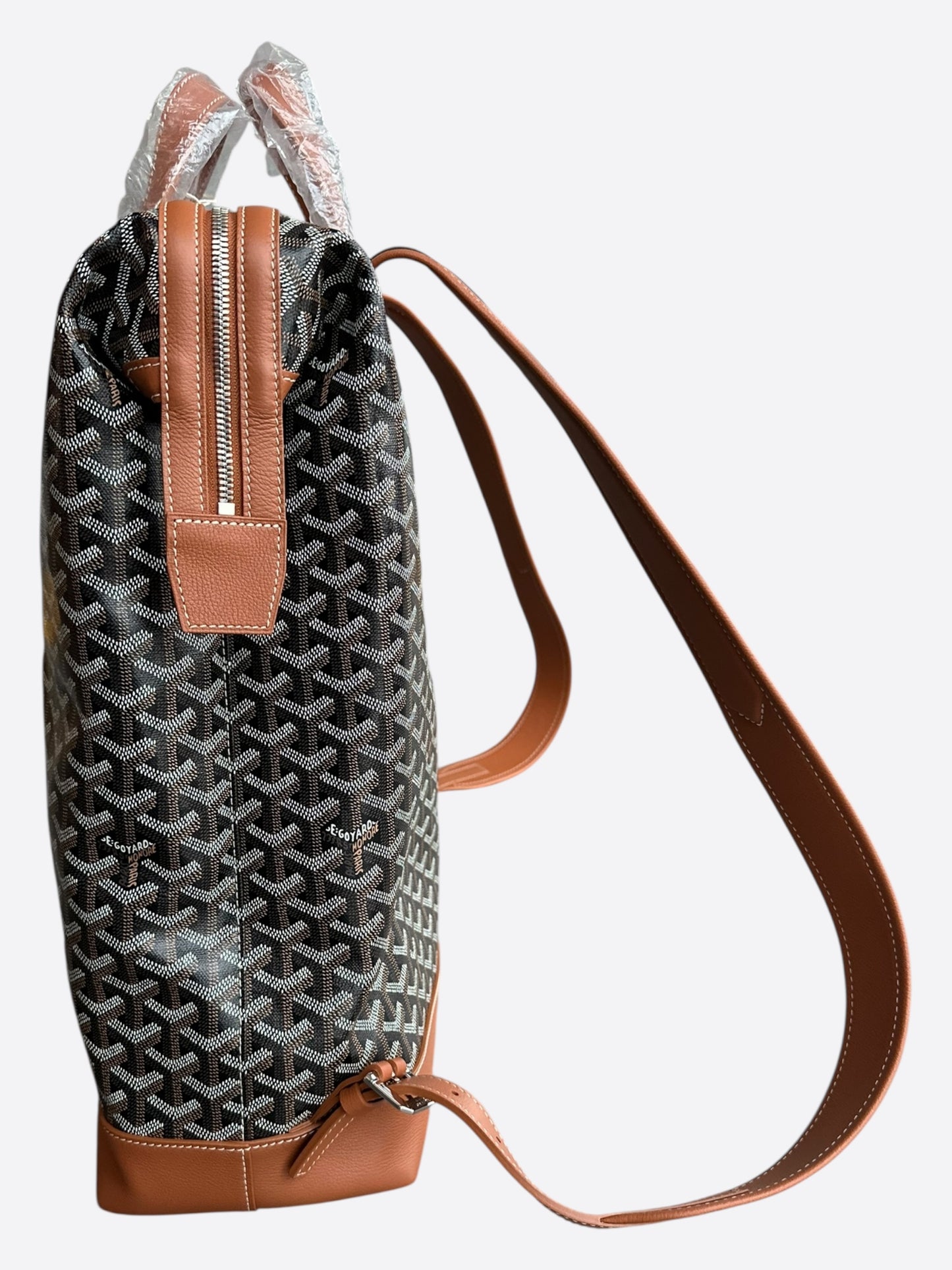 Goyard Black & Brown Cisalpin Backpack