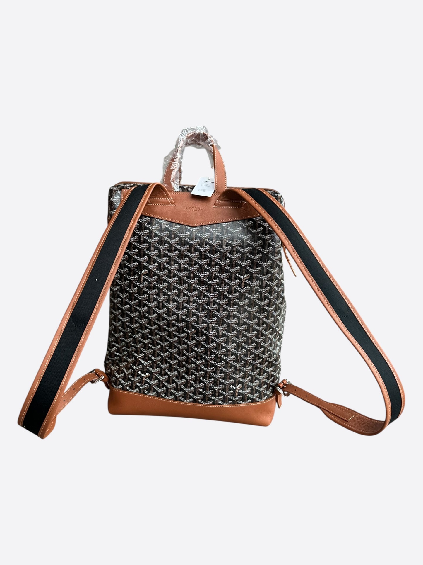 Goyard Black & Brown Cisalpin Backpack