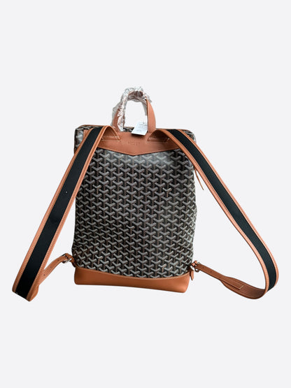 Goyard Black & Brown Cisalpin Backpack