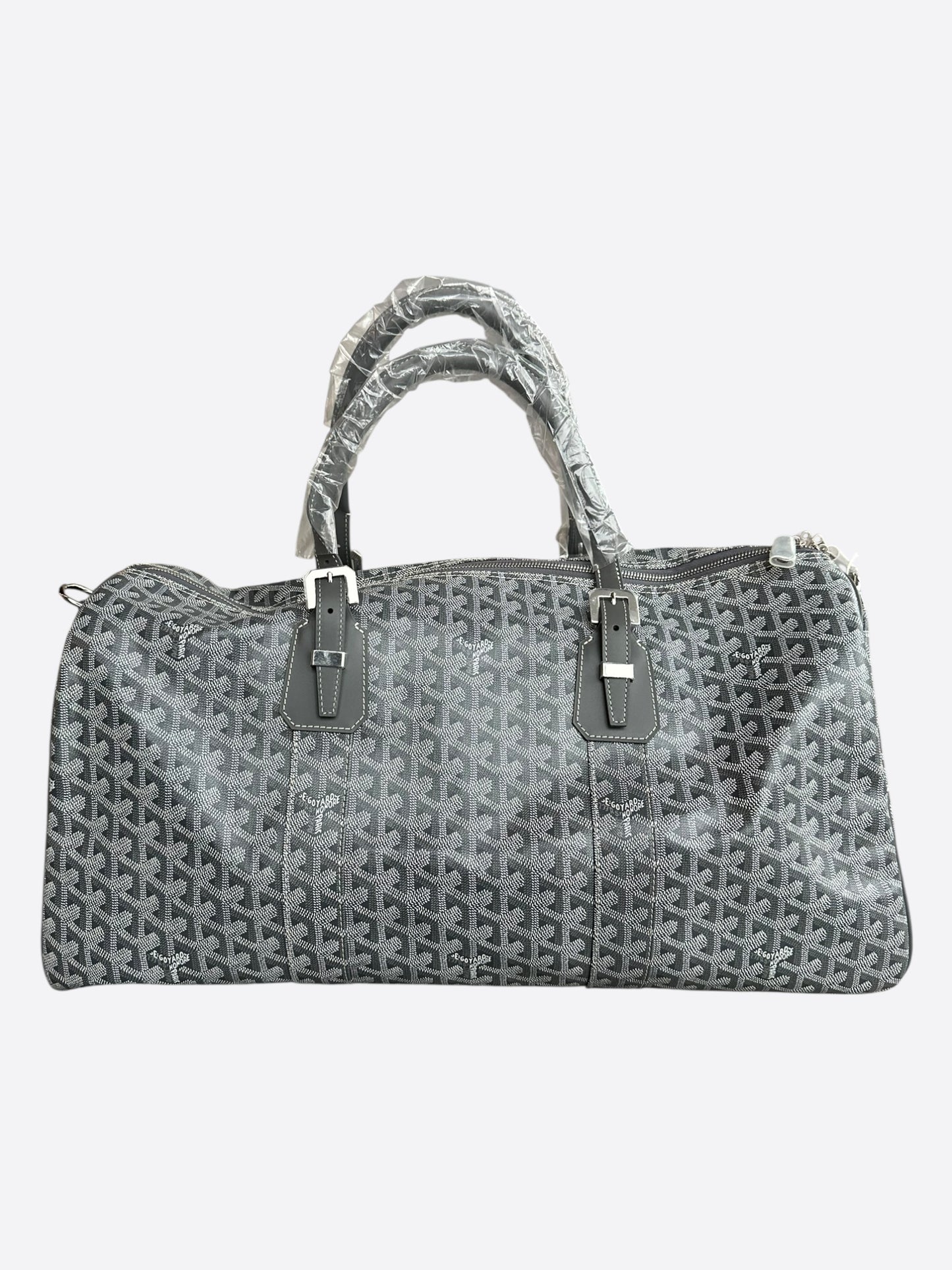 Goyard Grey  Boston 50 Duffel Bag