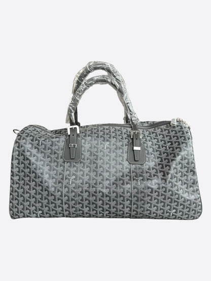 Goyard Grey  Boston 50 Duffel Bag