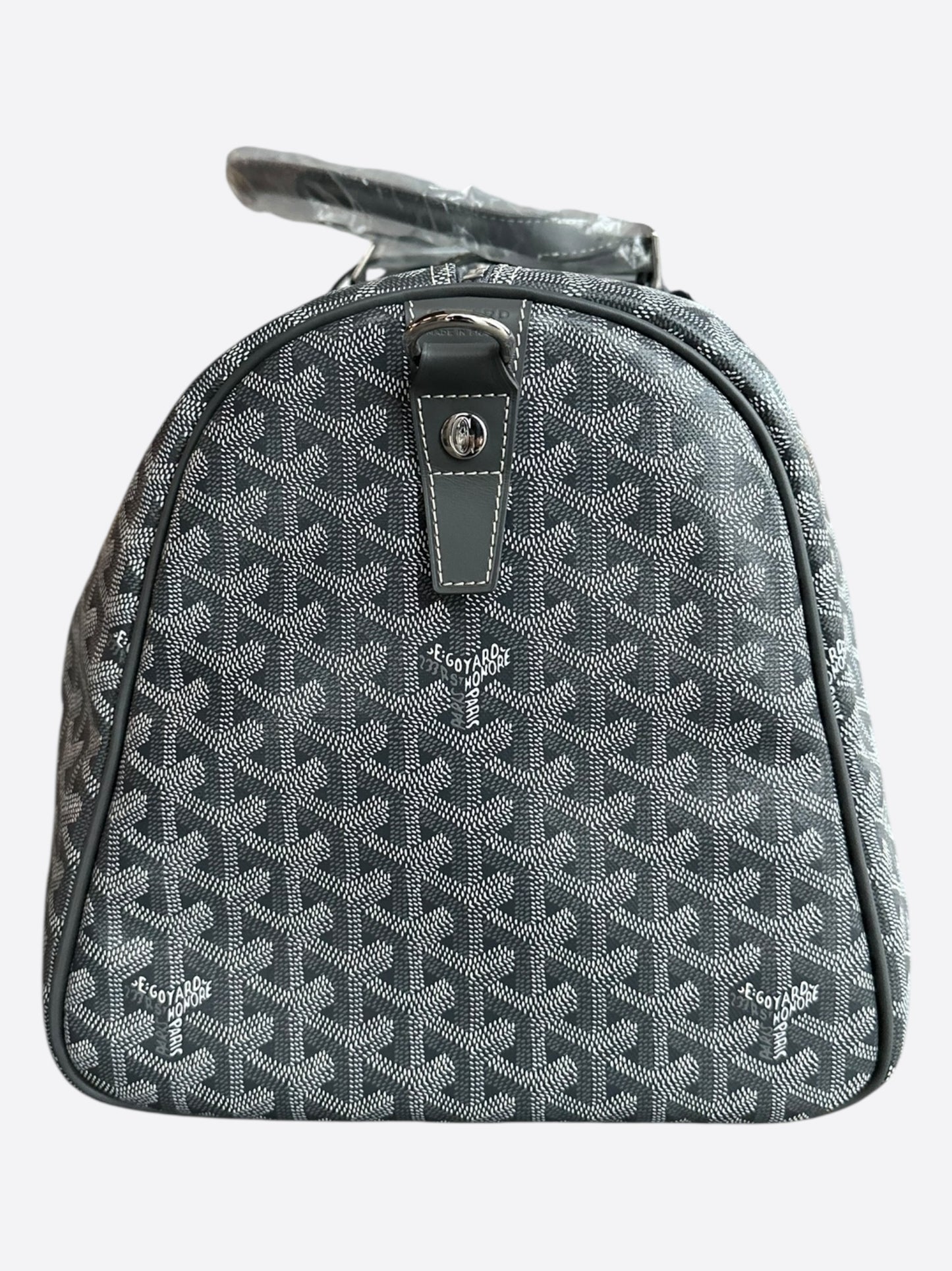 Goyard Grey  Boston 50 Duffel Bag