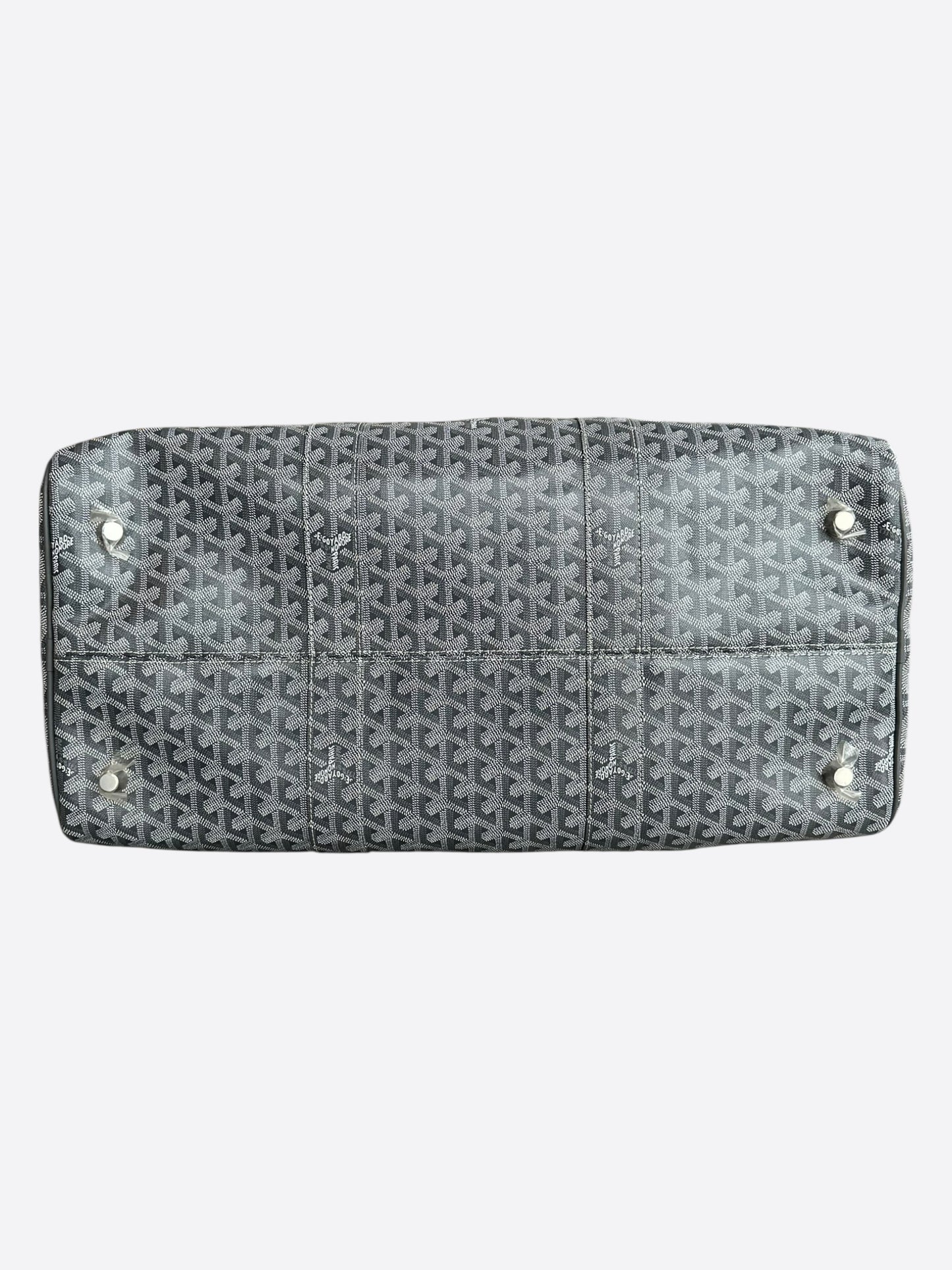 Goyard Grey  Boston 50 Duffel Bag