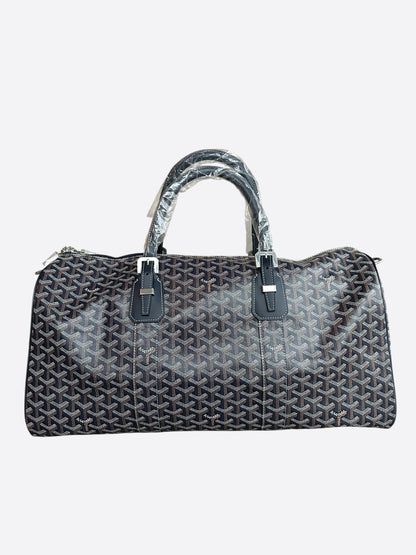 Goyard Navy Boston 50 Duffel Bag