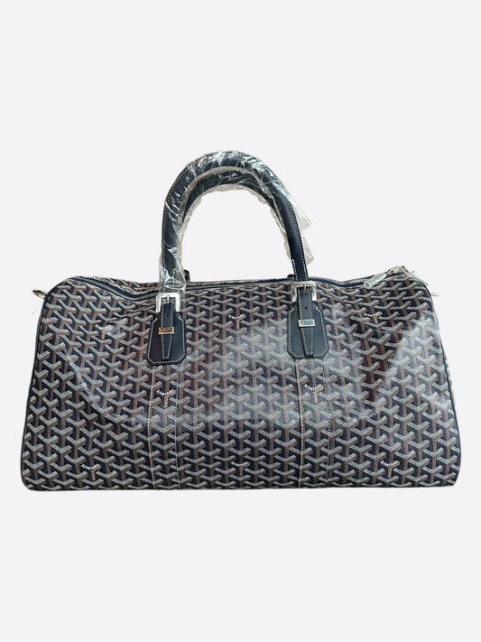 Goyard Navy Boston 50 Duffel Bag