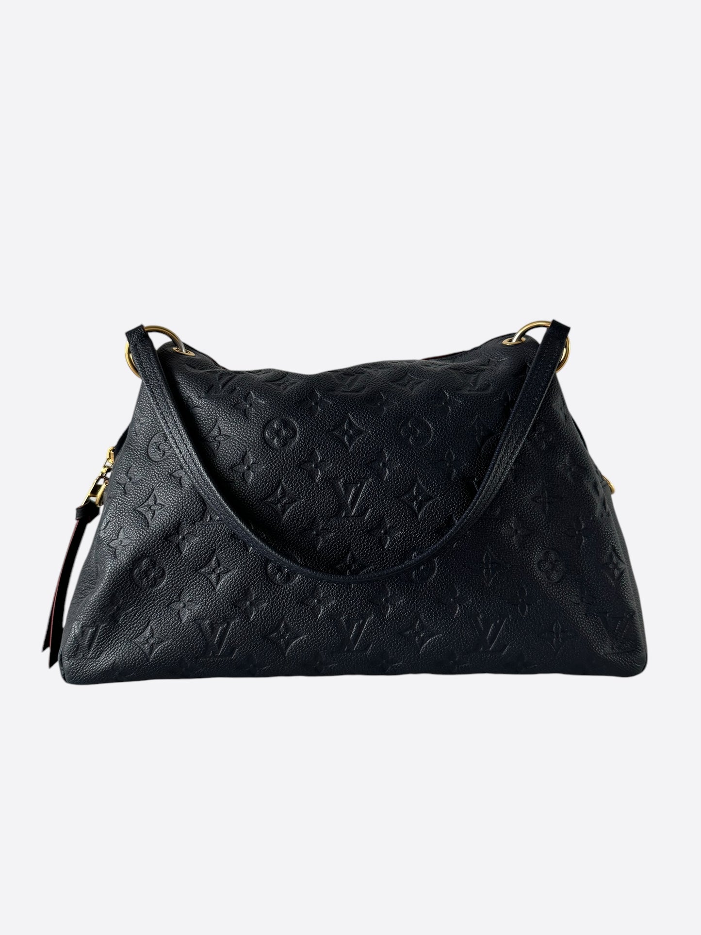 Louis Vuitton Navy & Red Empreinte Monogram Montaigne MM