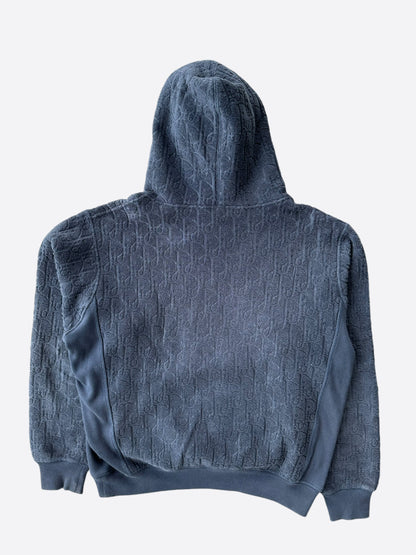 Dior Navy Oblique Towel Hoodie