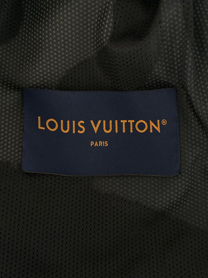 Louis Vuitton Black & White Logo Fleece Jacket