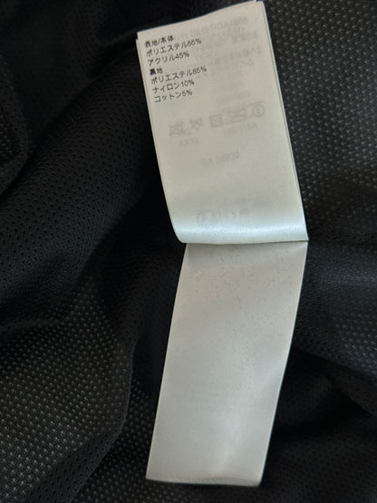 Louis Vuitton Black & White Logo Fleece Jacket