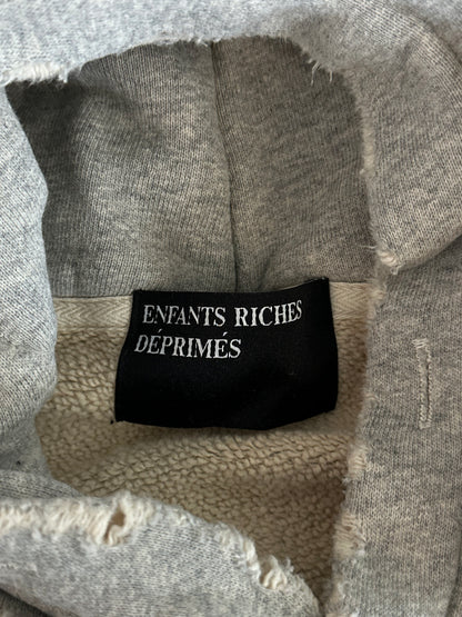 Enfants Riches Deprimes Grey & Black Classic Logo Hoodie