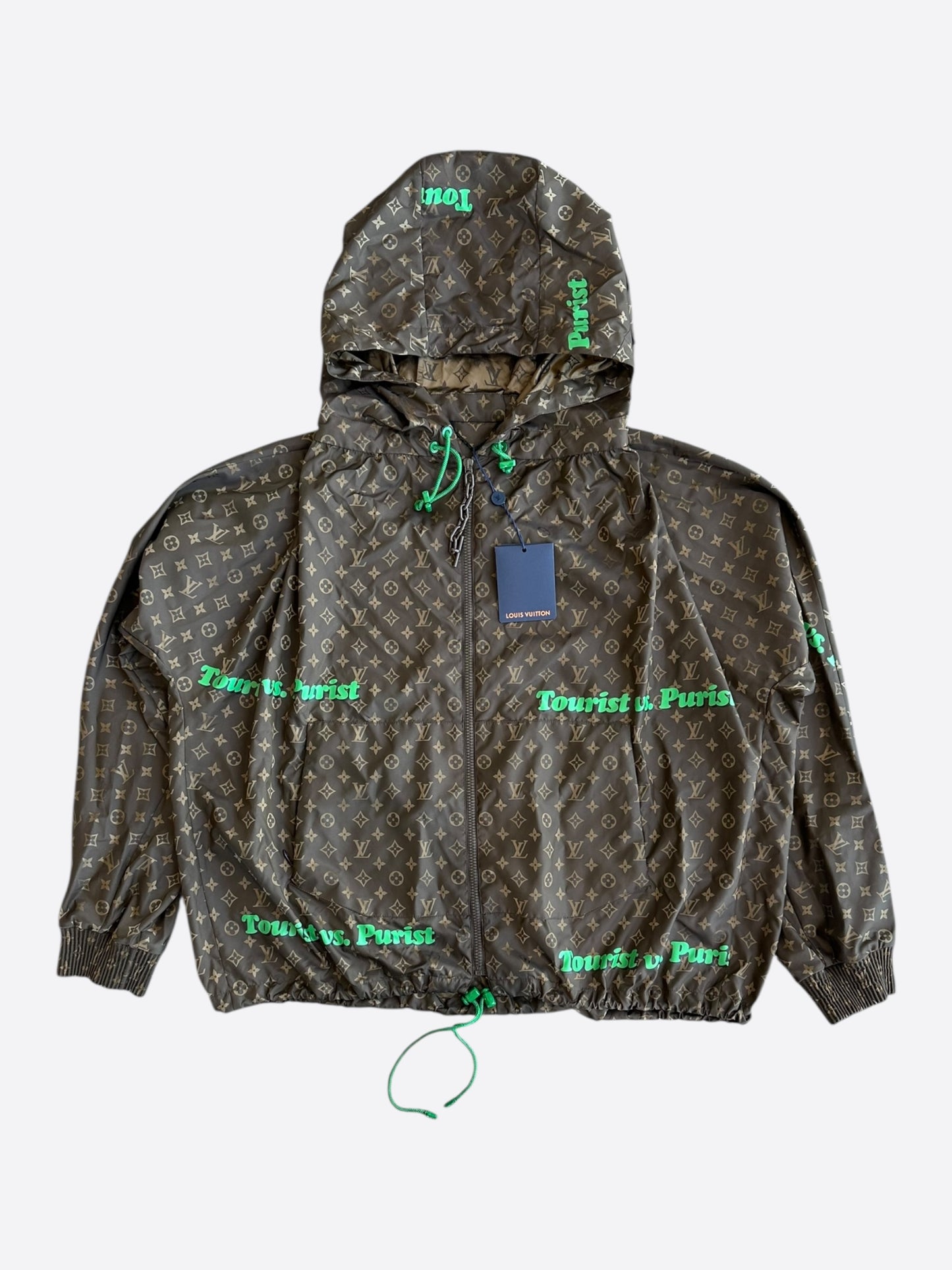 Louis Vuitton Brown Purist Vs. Tourist Windbreaker