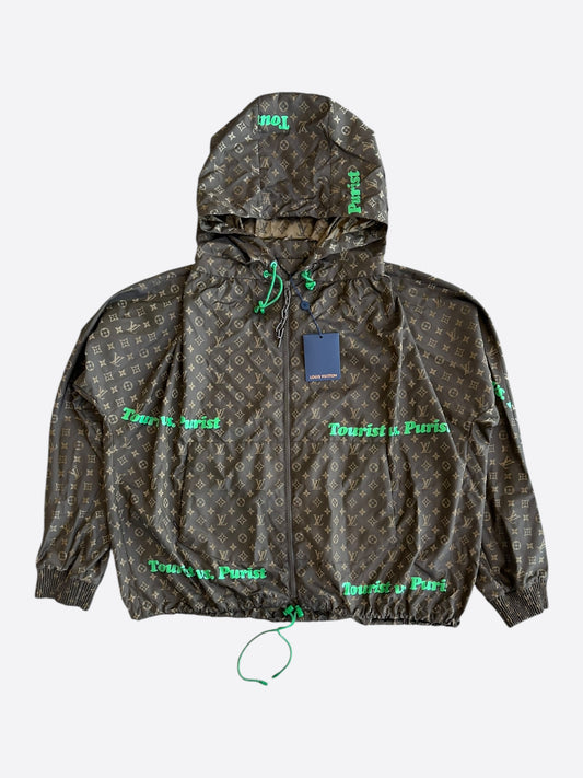 Louis Vuitton Brown Purist Vs. Tourist Windbreaker
