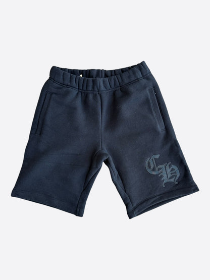 Chrome Hearts Black CH Logo Embroidered Shorts