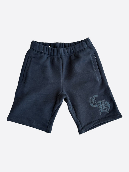 Chrome Hearts Black CH Logo Embroidered Shorts