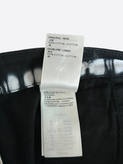 Louis Vuitton Black & Cream Tie-Dye Monogram Carpenter Pants