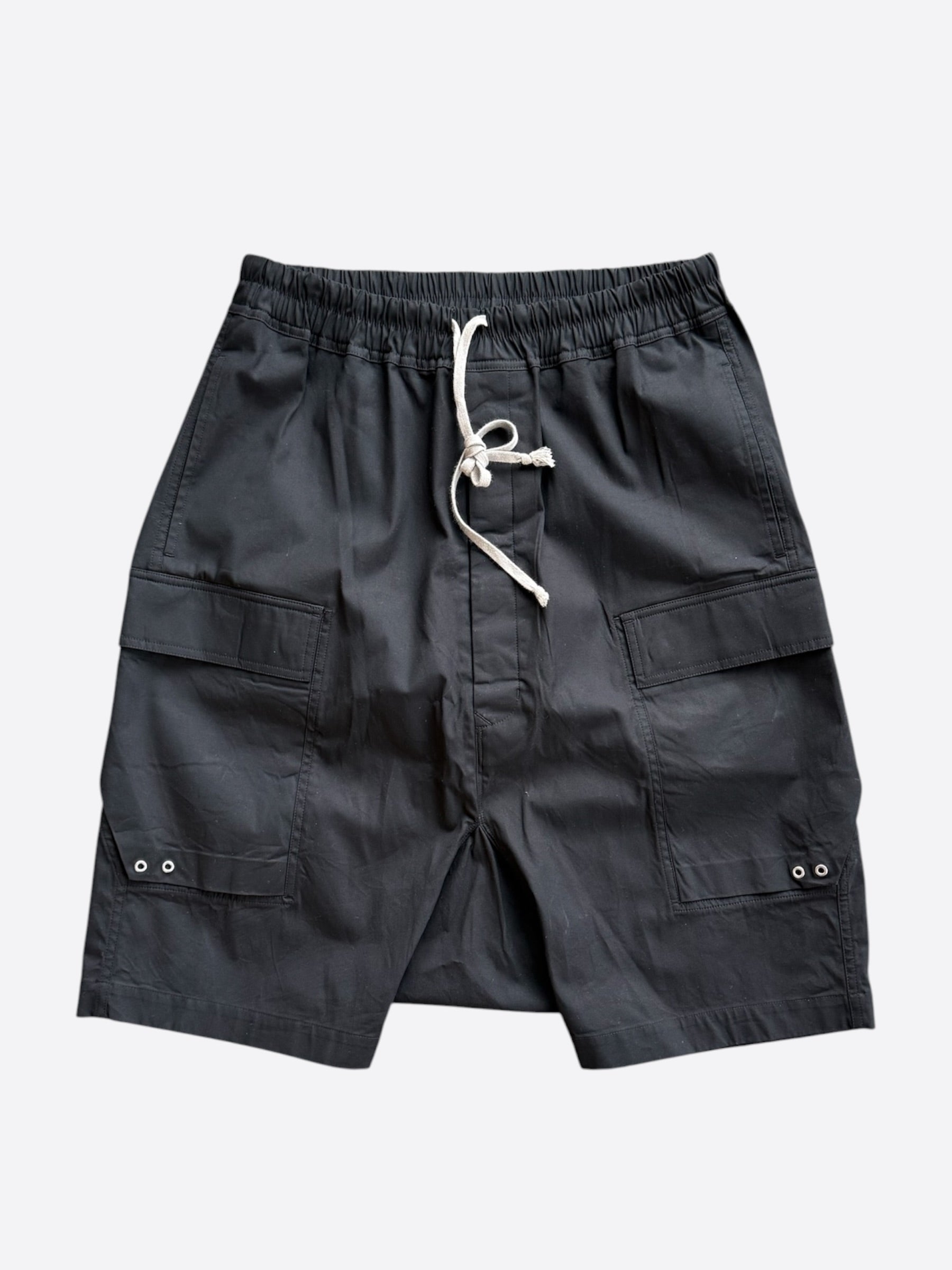 Rick Owens Black Pod Shorts – Savonches