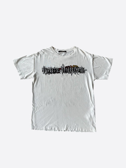 Louis Vuitton White Oz Embroidered T-Shirt