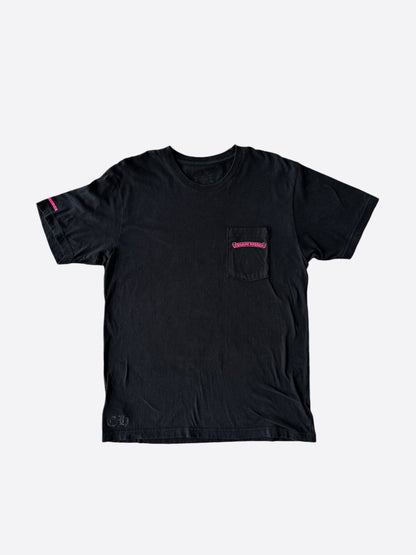 Chrome Hearts Black & Pink Logo T-Shirt