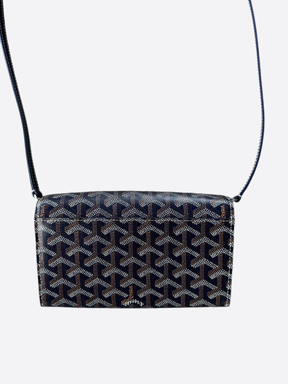 Goyard Navy Varenne Continental Wallet