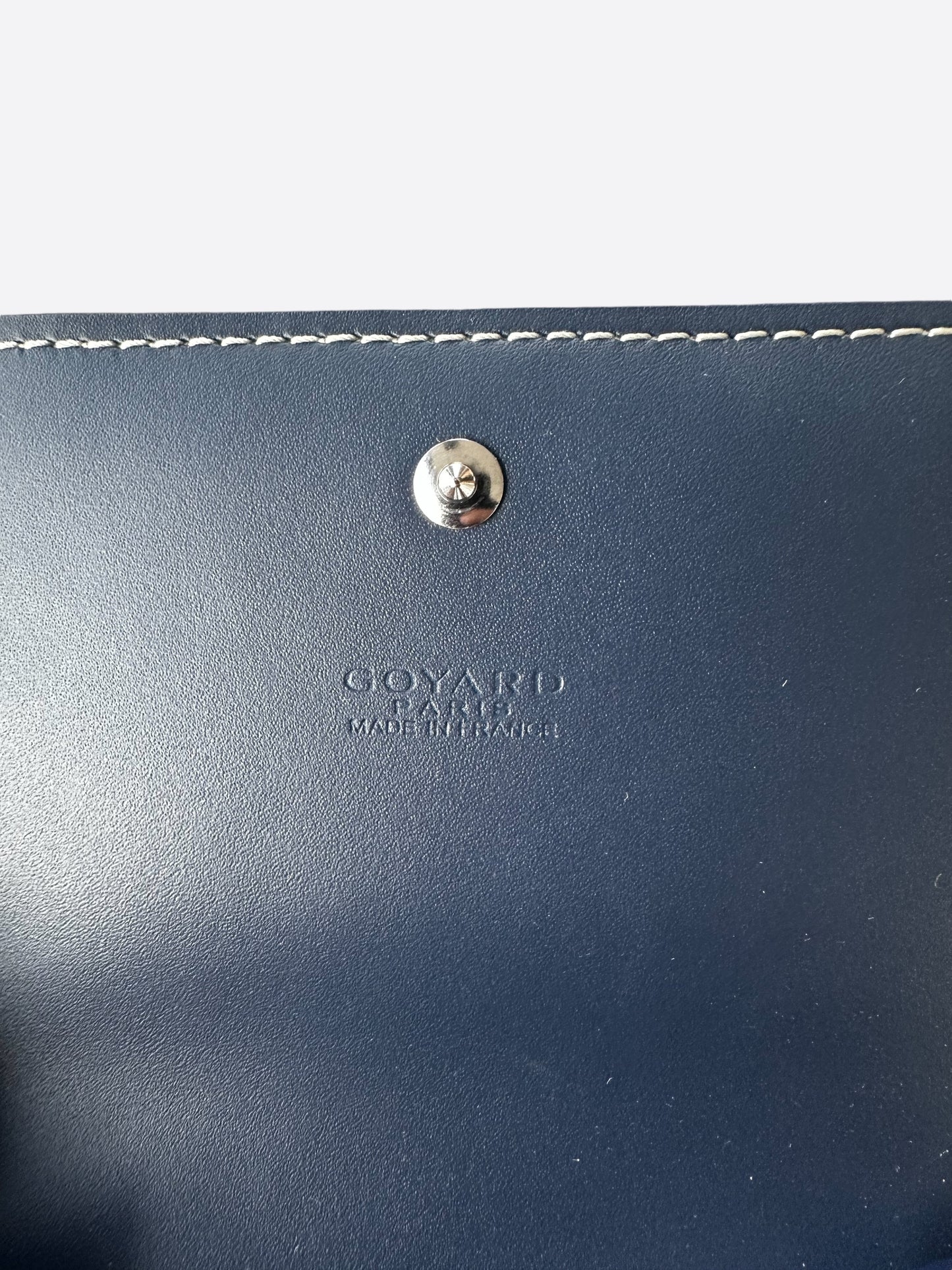 Goyard Navy Varenne Continental Wallet