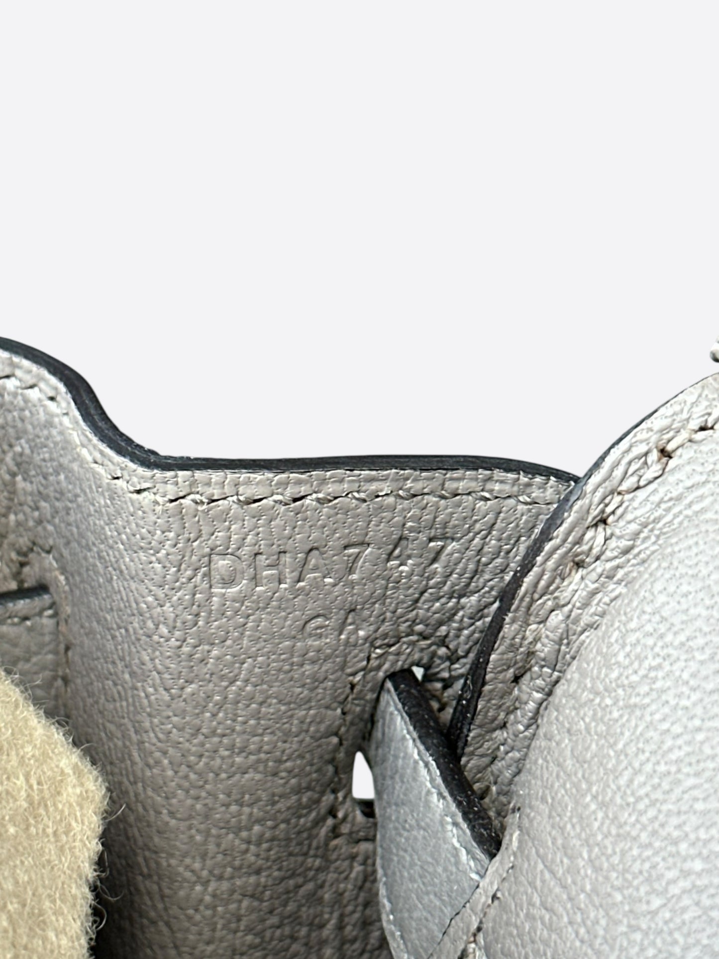 Hermes Gris Asphalte Togo Birkin 25