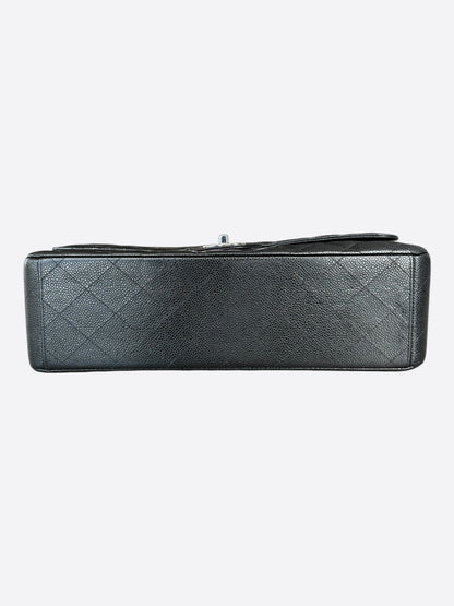 Chanel Black Caviar Maxi Double Flap Bag