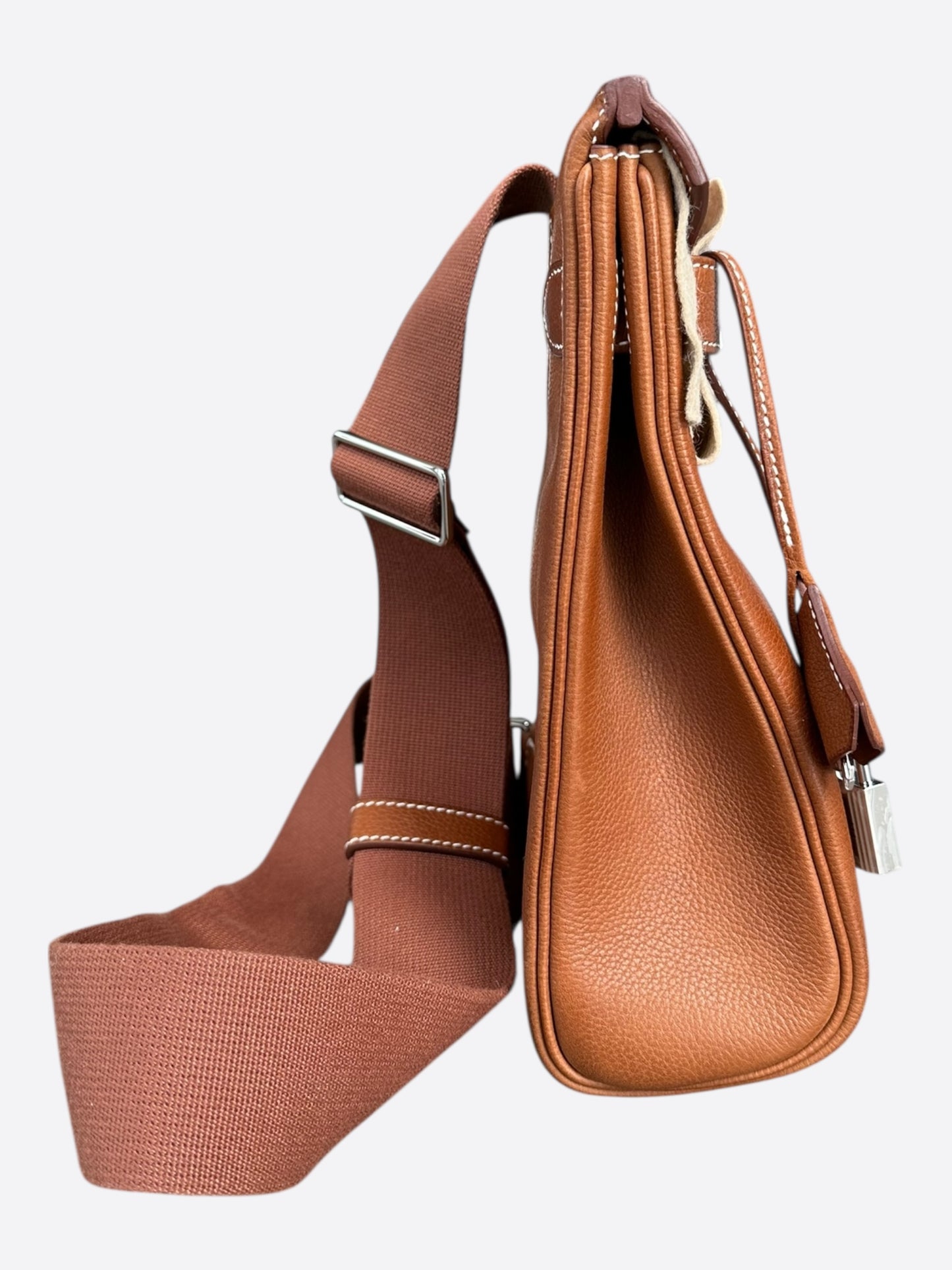 Hermes Chestnut HAC A Dos Crossbody Backpack