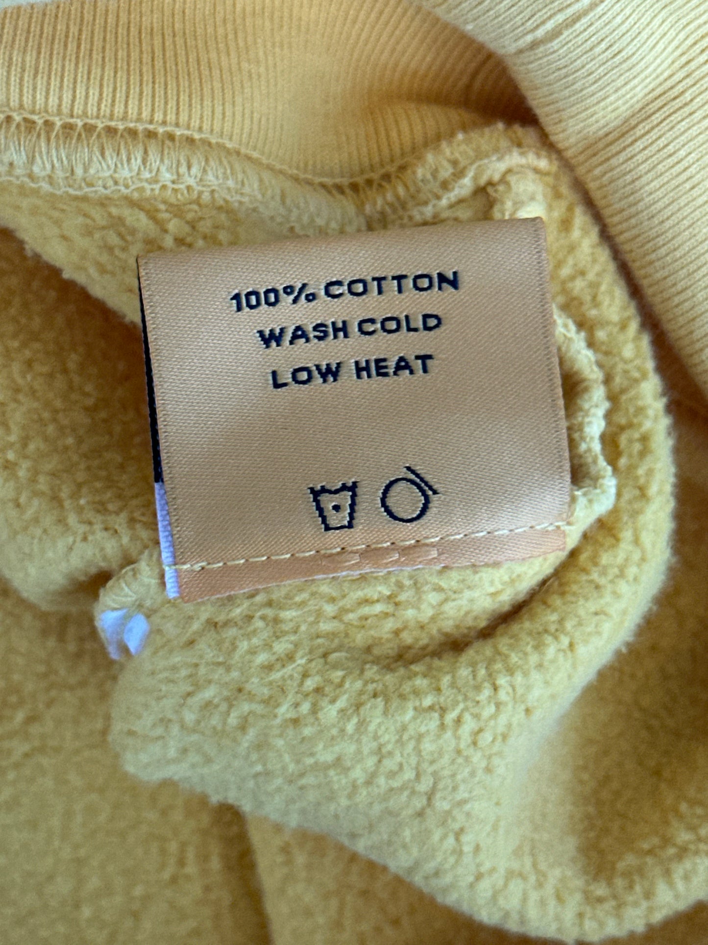 Gallery Dept Yellow Boxing Logo Sweater