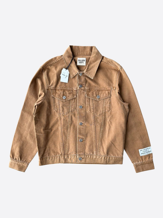 Gallery Dept Brown & Black Logo Andy Jacket