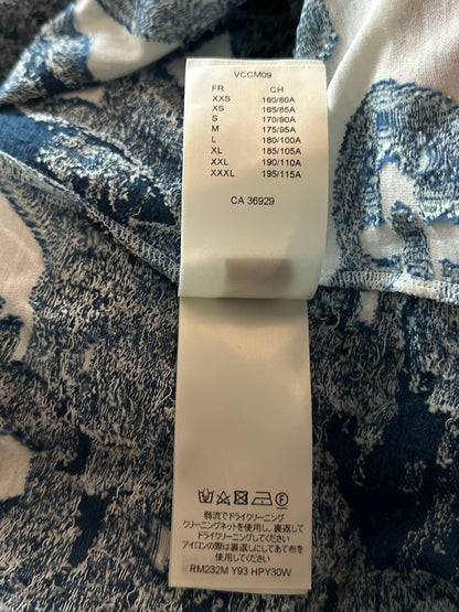 Louis Vuitton Blue & White Aquagarden Monogram T-Shirt