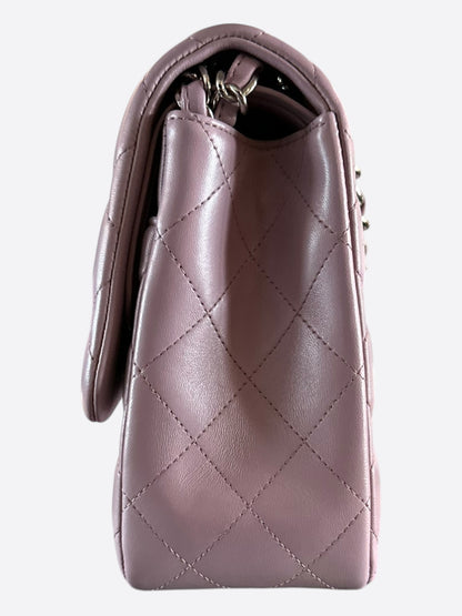 Chanel Light Violet Caviar Jumbo Double Flap Bag