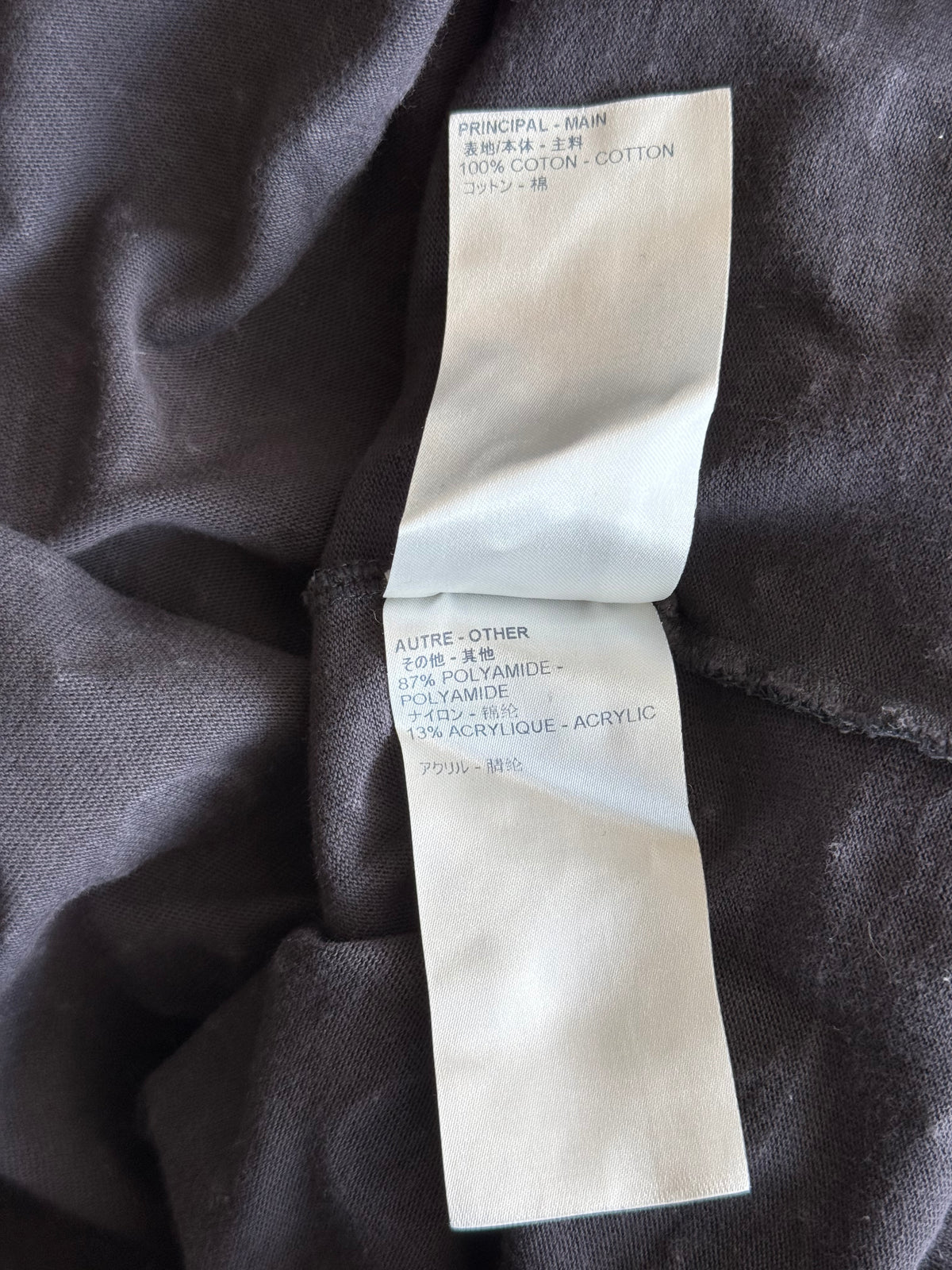 Louis Vuitton Black Tuffetage Monogram Pocket T-Shirt
