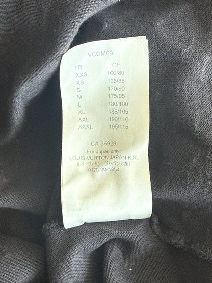 Louis Vuitton Black Tuffetage Monogram Pocket T-Shirt