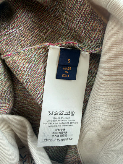 Louis Vuitton Beige Floral Monogram Tapestry Hoodie