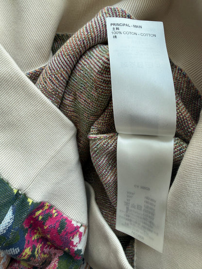 Louis Vuitton Beige Floral Monogram Tapestry Hoodie