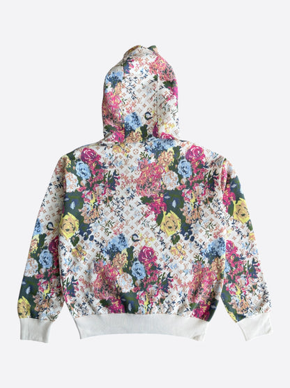 Louis Vuitton Beige Floral Monogram Tapestry Hoodie