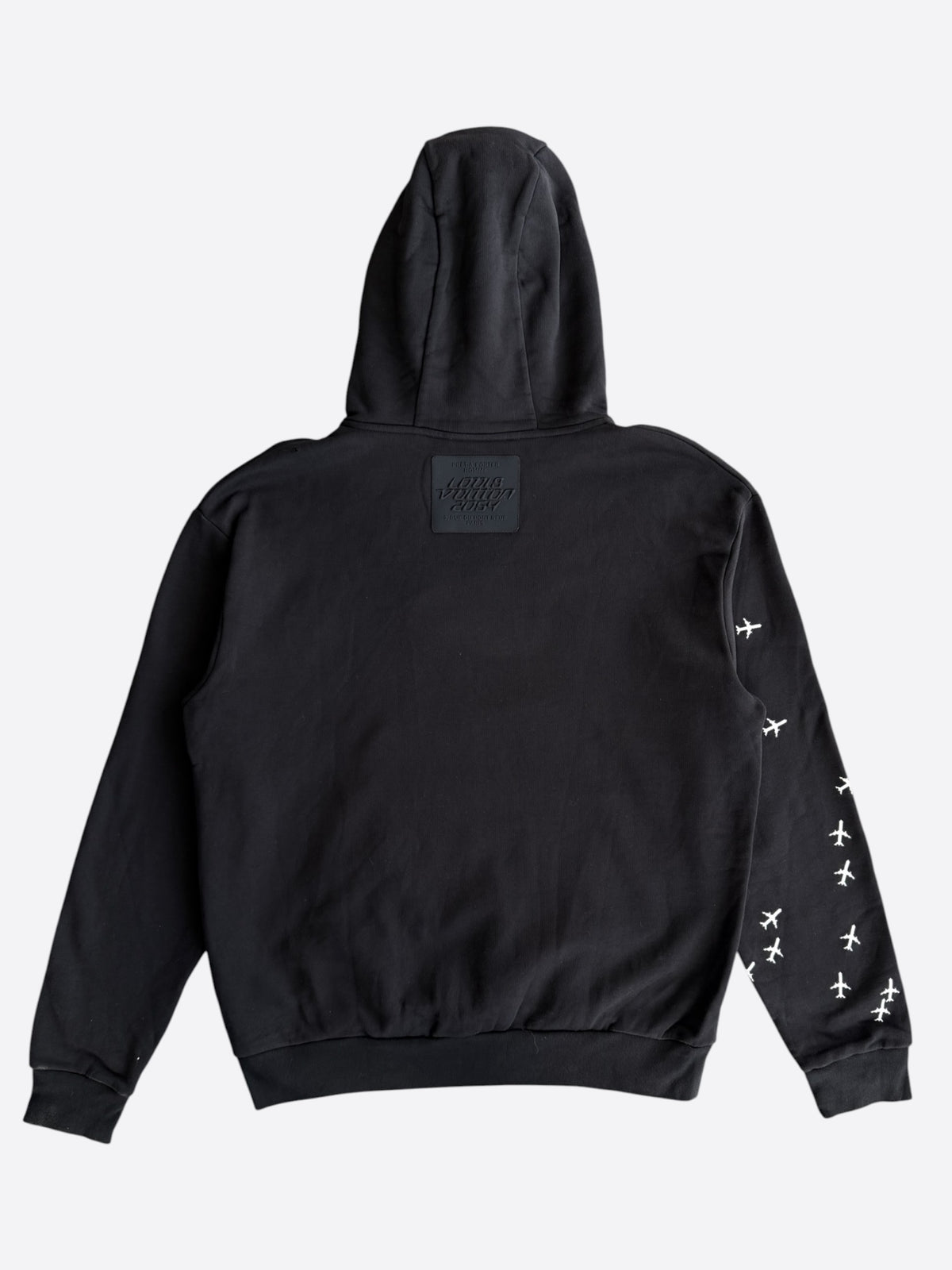 Louis Vuitton Black & White 2054 Planes Hoodie