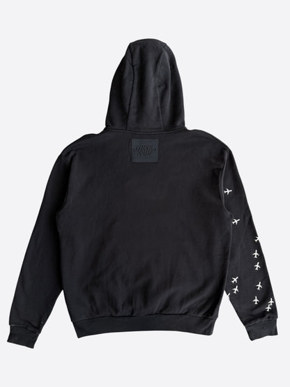 Louis Vuitton Black & White 2054 Planes Hoodie