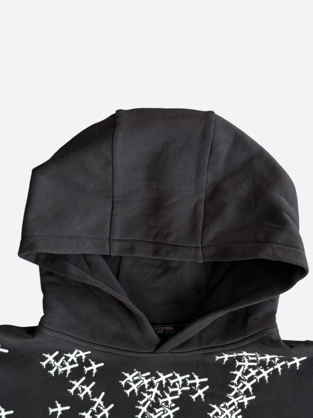 Louis Vuitton Black & White 2054 Planes Hoodie