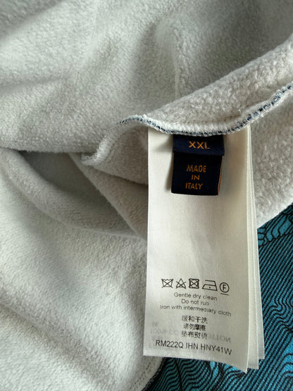 Louis Vuitton Blue 2054 Monogram Hoodie